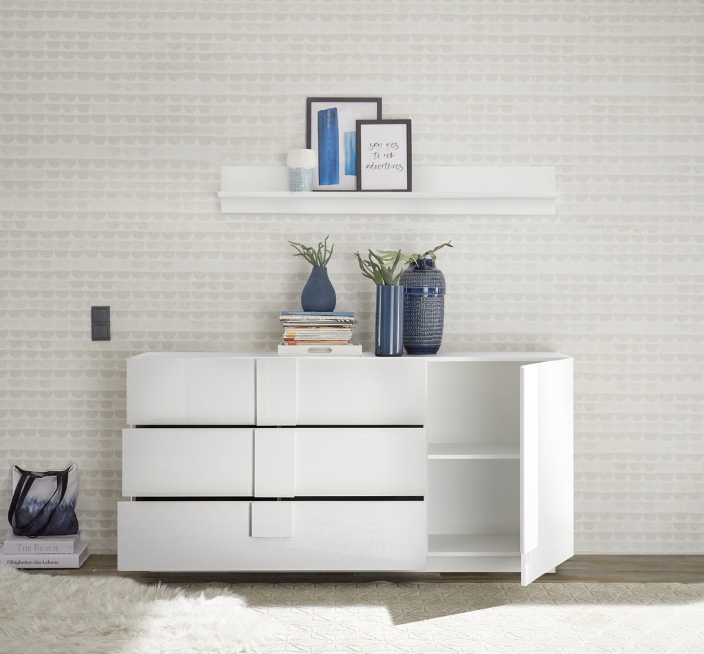 Buffet LOMPAT bianco 180cm 1 anta - 2