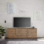Porta TV LOMPAT rovere miele 180cm 3 ante