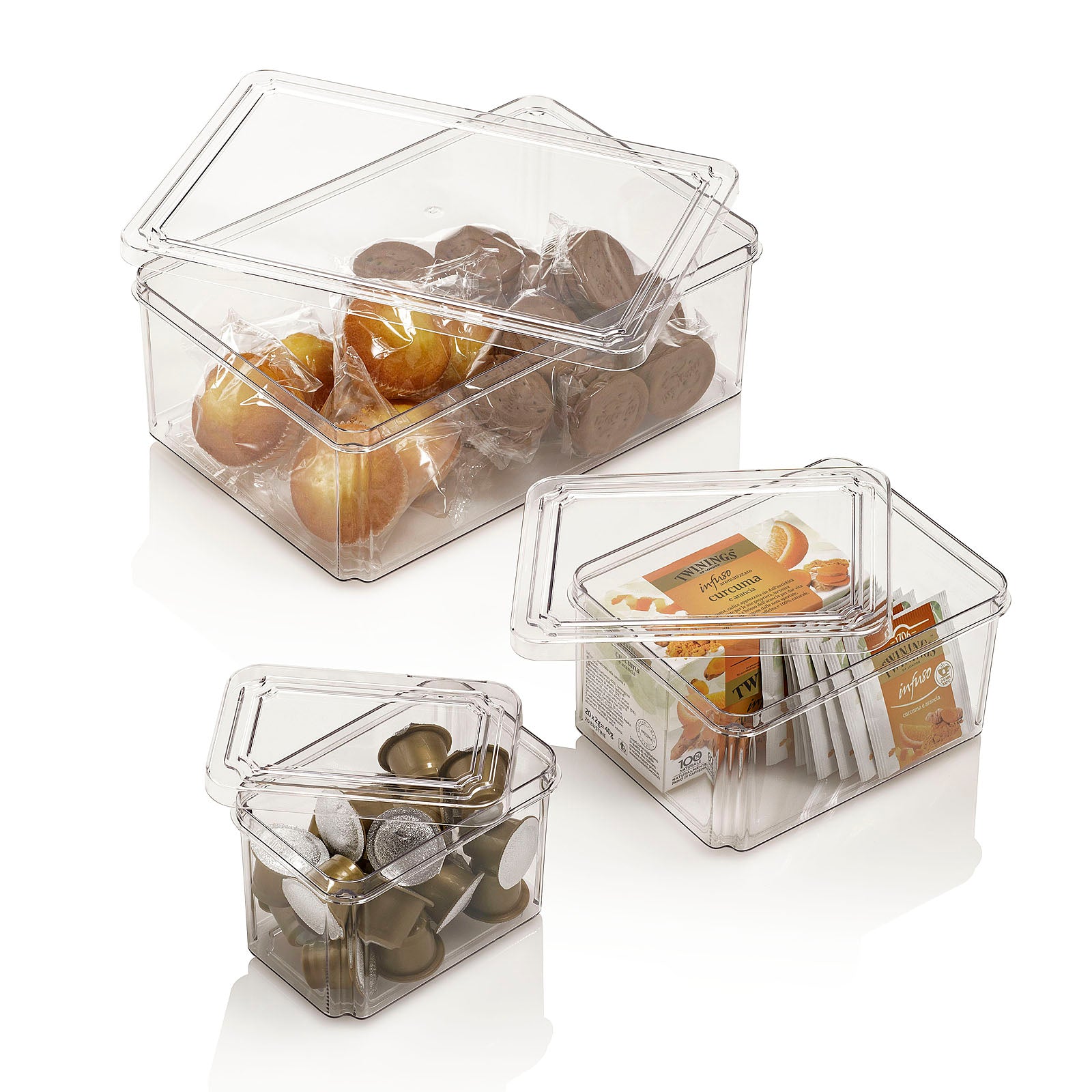 Set 3 Contenitori con Coperchio SHIWU - 5