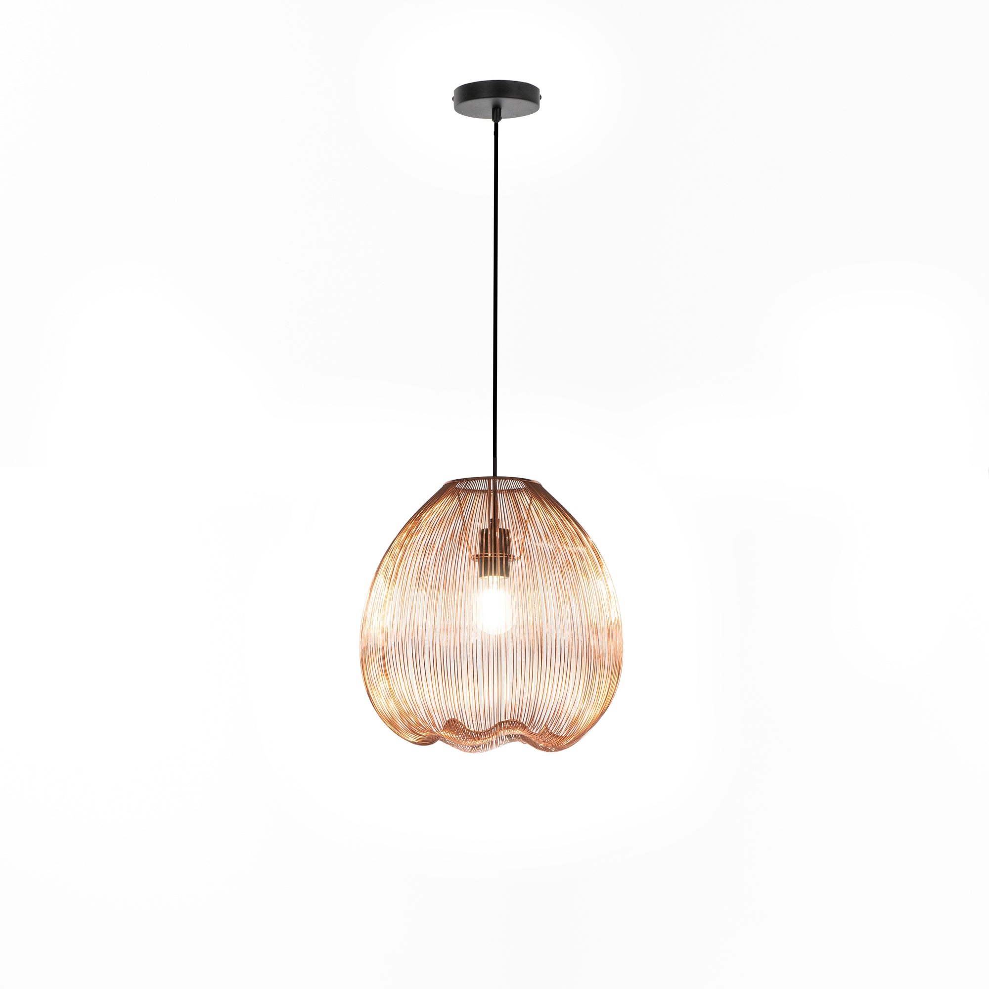 Lampadario LUCREZIA ottone - 2
