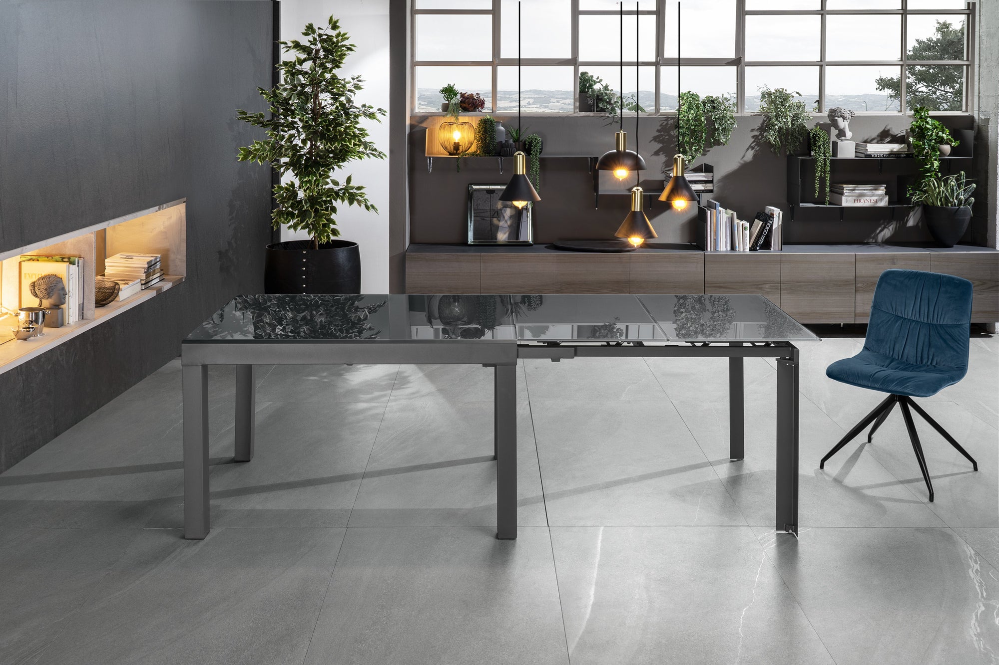 Tavolo Allungabile HUBLI grigio - 3