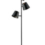 FRIDA floor lamp gray 3 bulbs