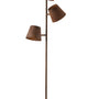 FRIDA rust floor lamp 3 bulbs