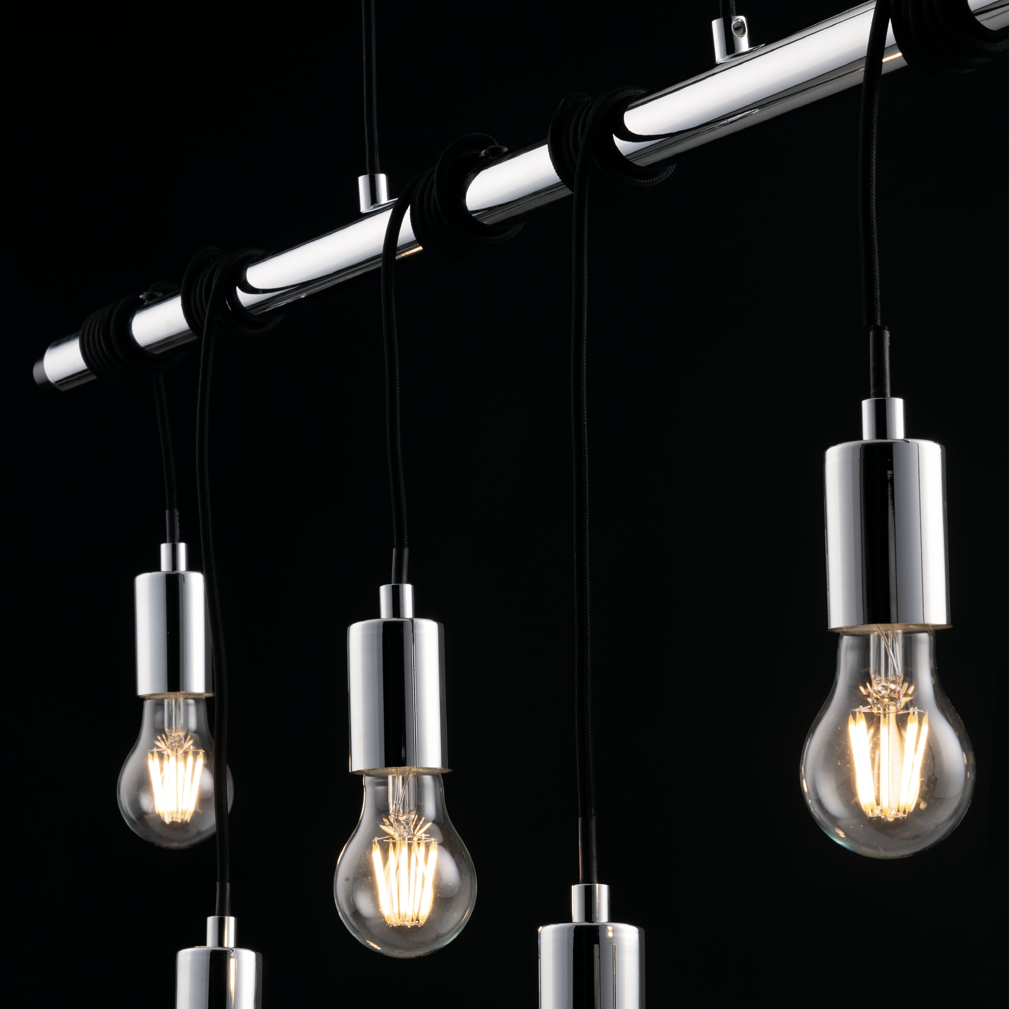 Lampadario JAFF cromo - 2
