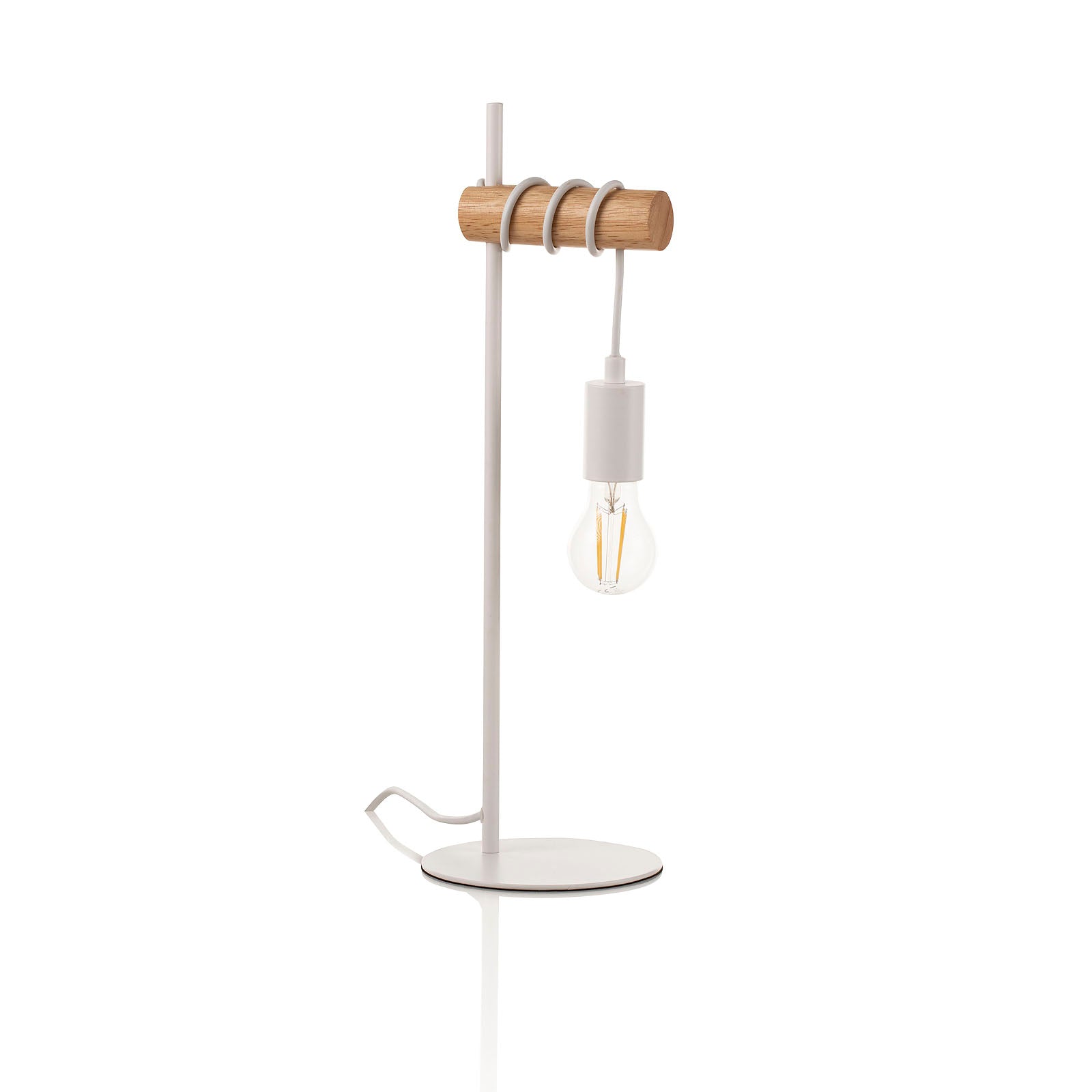 Lampada da tavolo KITA bianco