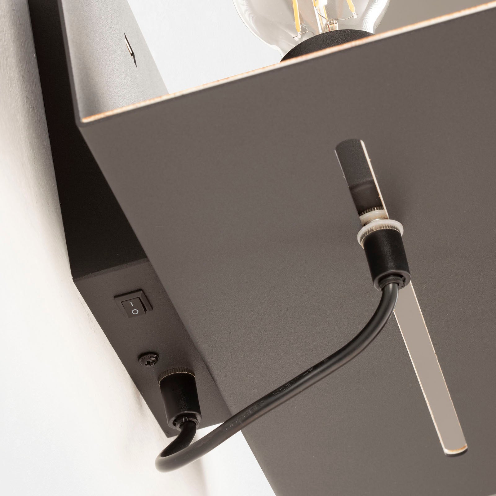 Applique con usb INEZ nero - 5