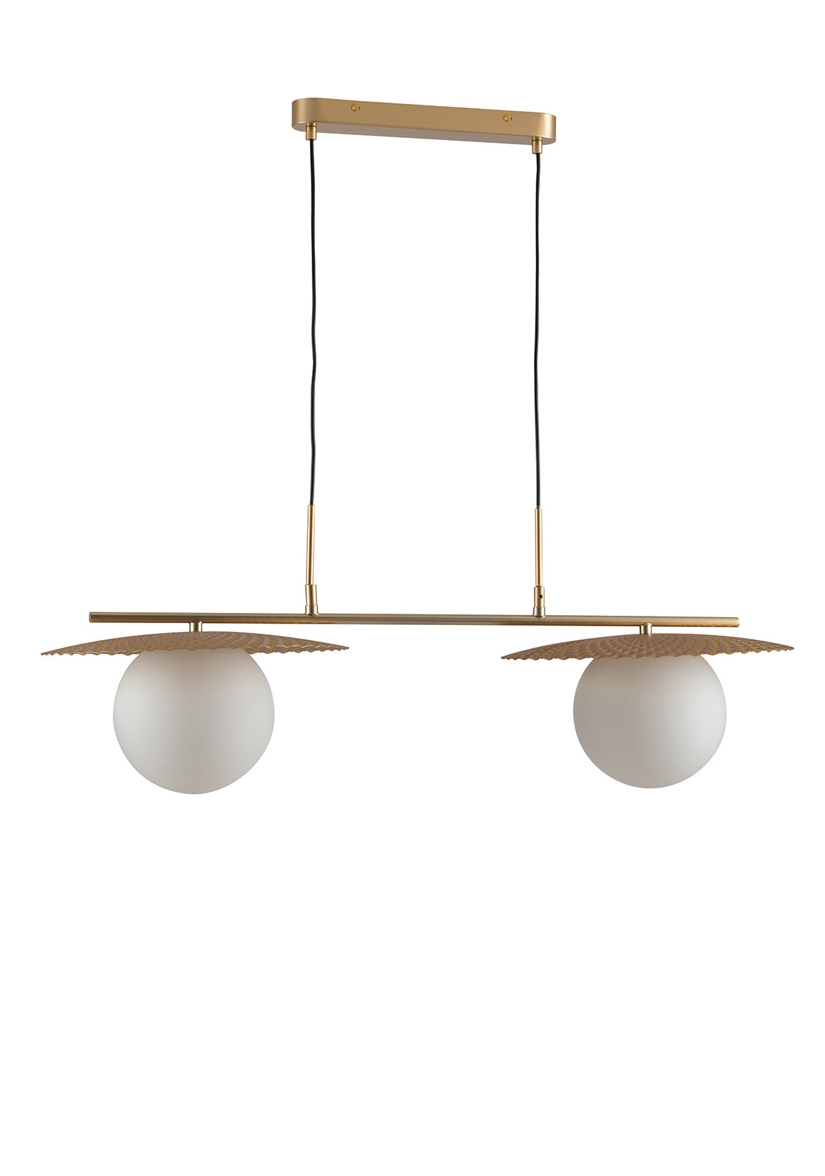 Lampadario BOSHI oro 2 lampadine