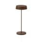 Rechargeable BISTROT corten table lamp