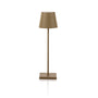 KIMA gold rechargeable table lamp