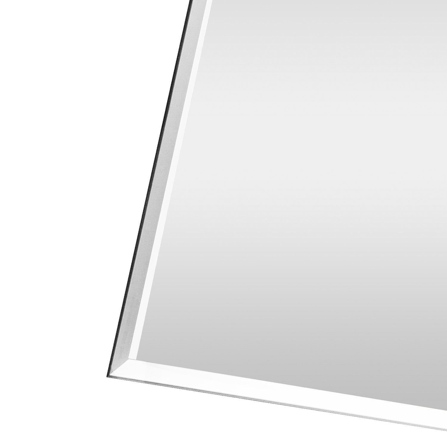 Specchio da parete KLOP bianco - 2