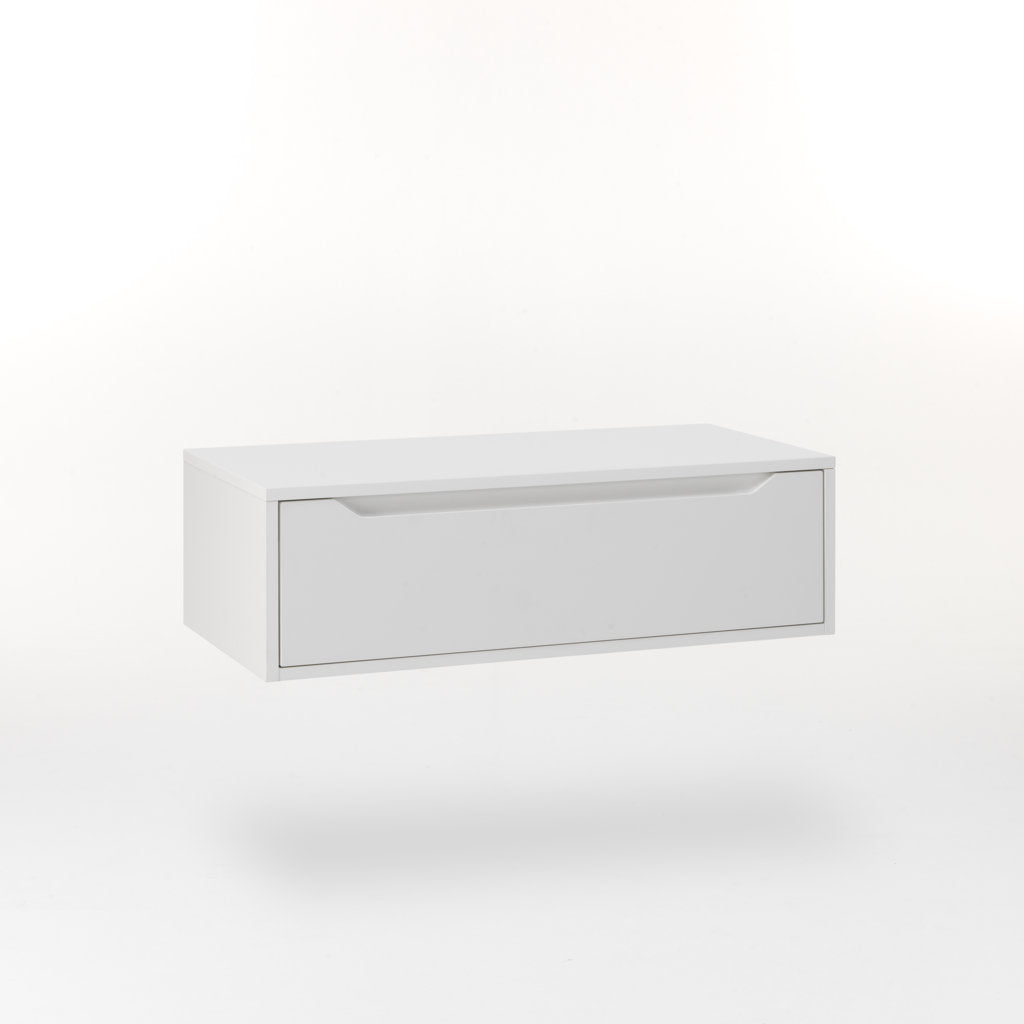 Base sospesa 1 cassetto BELSK bianco opaco 90 cm