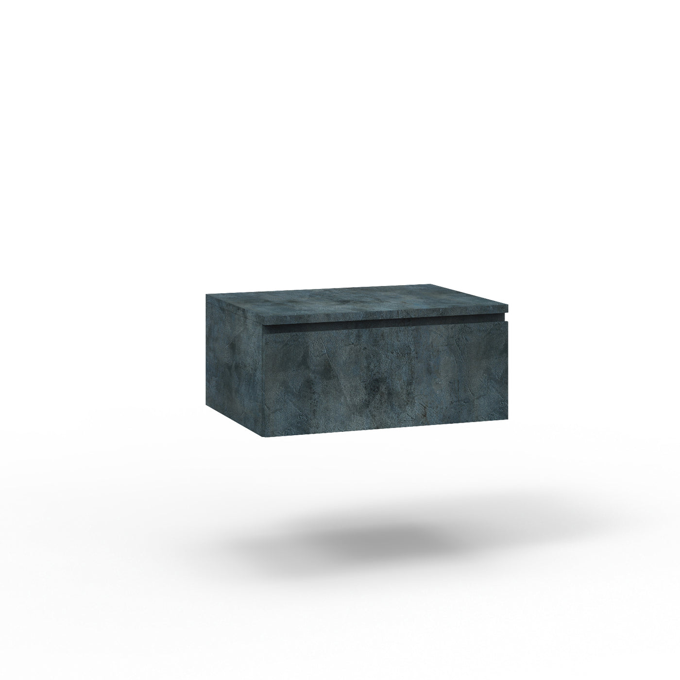 Base con top 1 cassetto YOKA blu pietra 60 cm