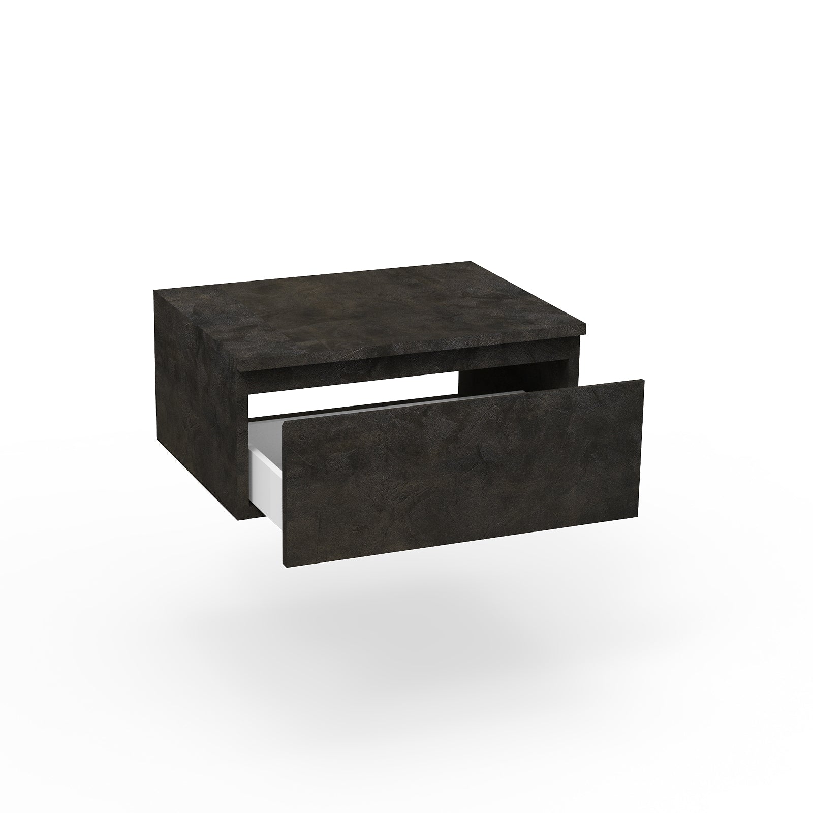 Base con top 1 cassetto YOKA grigio pietra 60 cm - 2