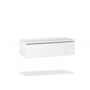 Base con top 1 cassetto YOKA bianco opaco 90 cm