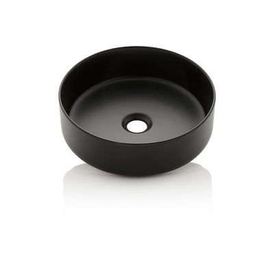 KLIMT black countertop washbasin