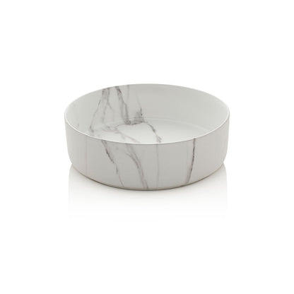 KLIMT white marble countertop washbasin
