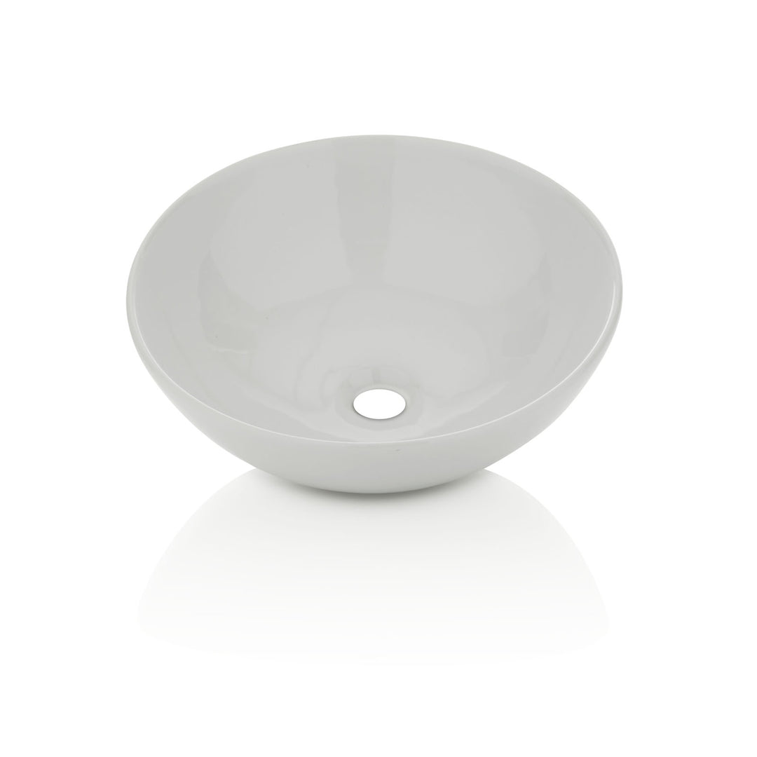 Lavabo da appoggio KLEE bianco