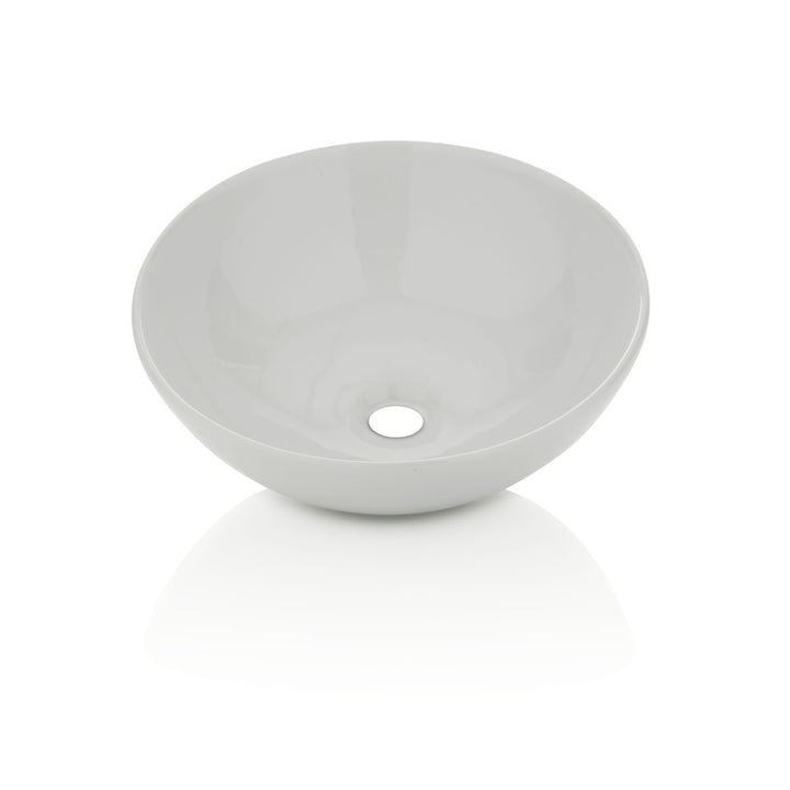 Lavabo da appoggio KLEE bianco
