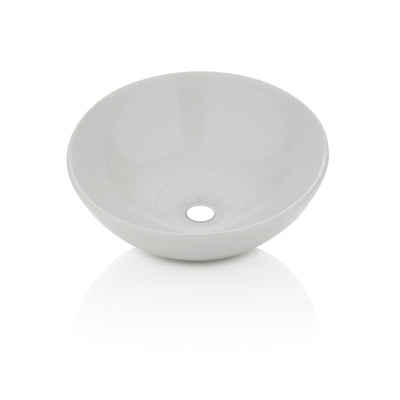 KLEE white countertop washbasin
