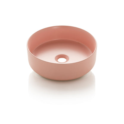 KLIMT countertop washbasin matt pink