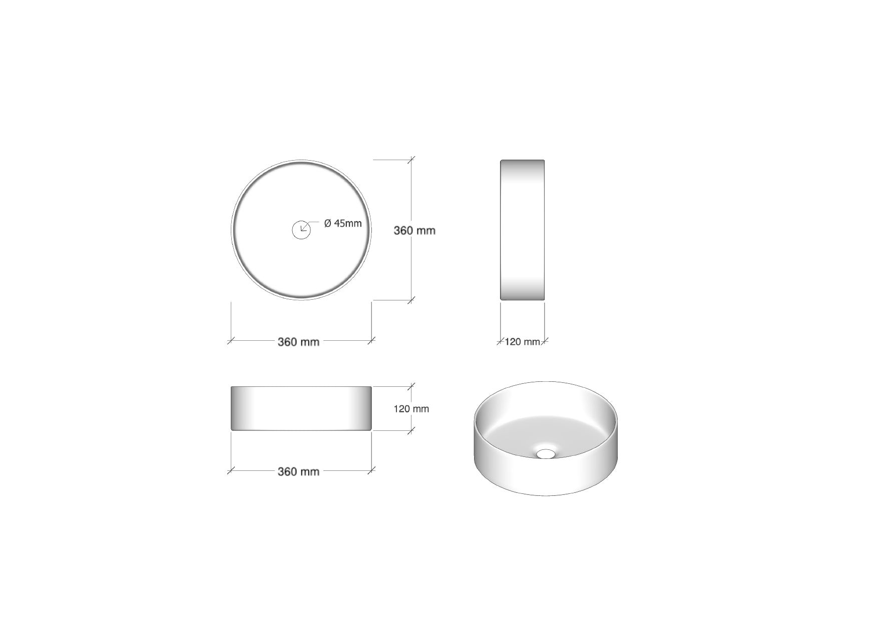 KLIMT countertop washbasin matt pink