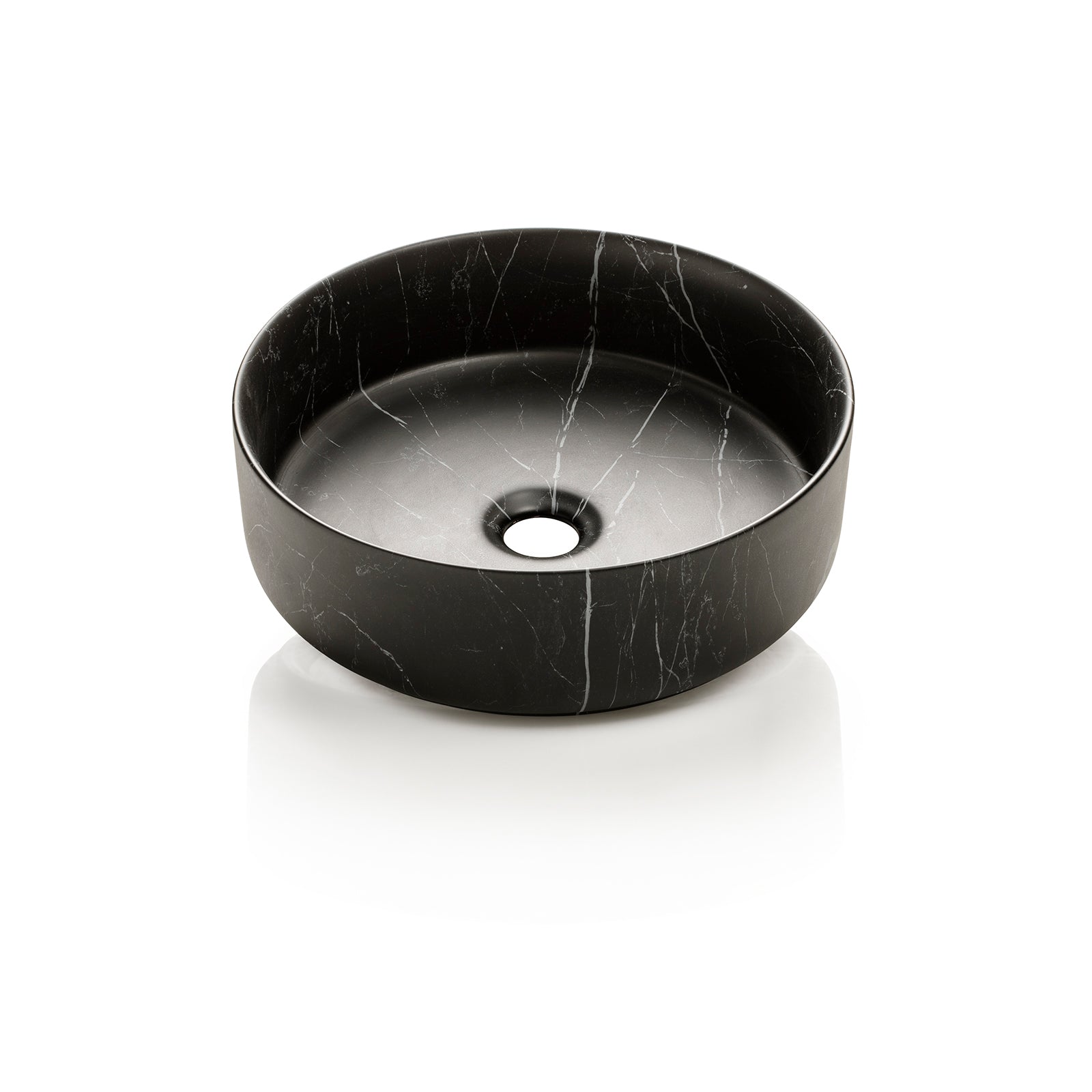 KLIMT countertop washbasin black marquina