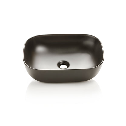 MACKE countertop washbasin matt black