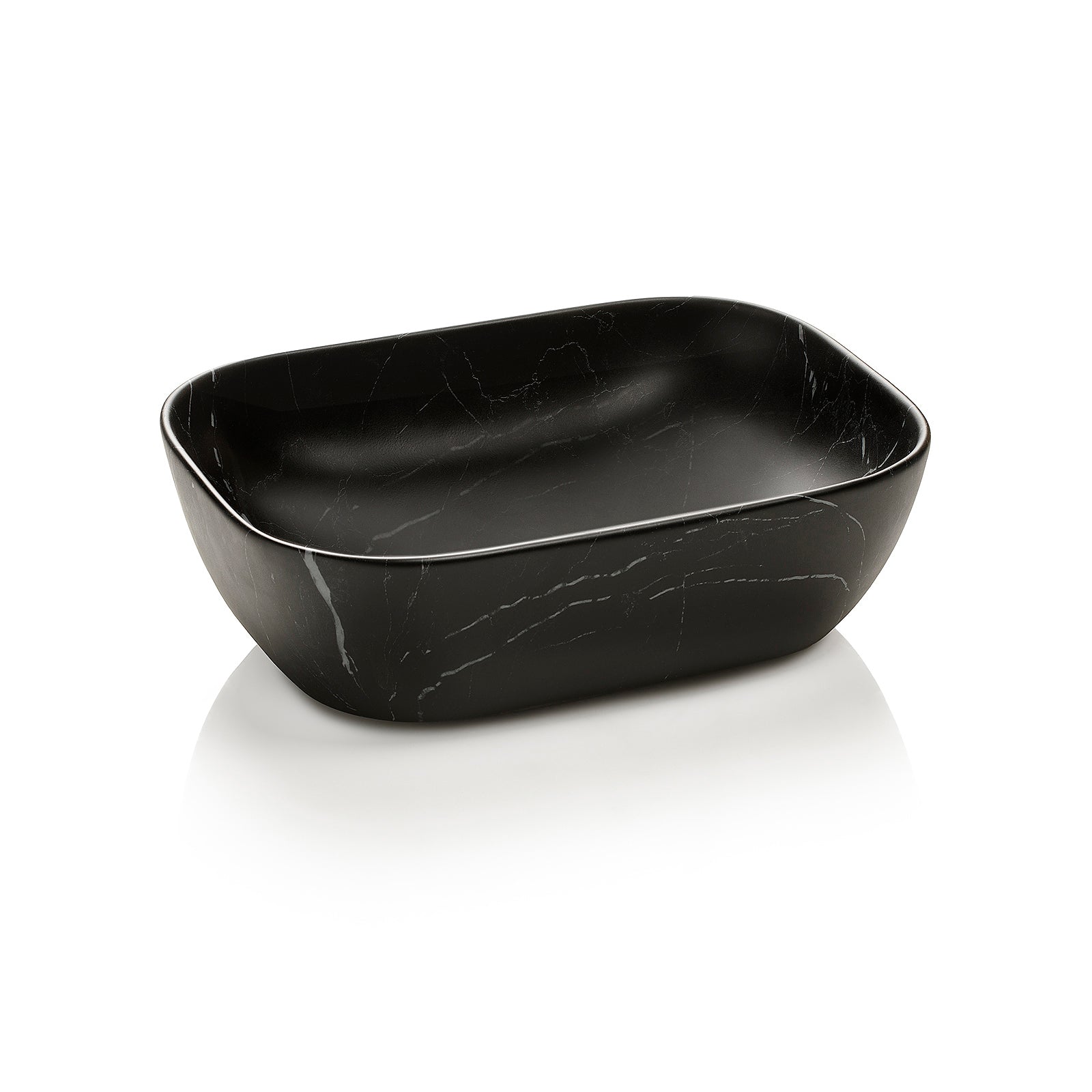 Lavabo da appoggio MACKE nero marquina