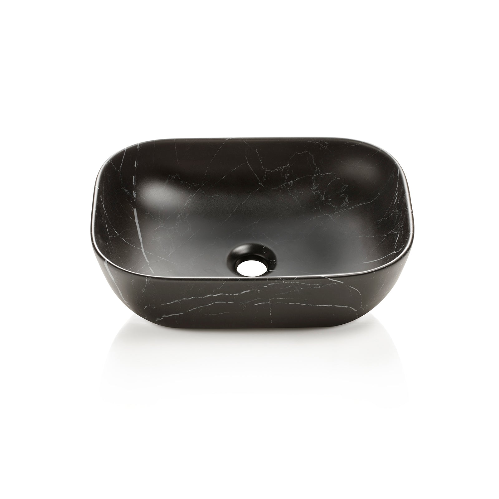 MACKE countertop washbasin black marquina