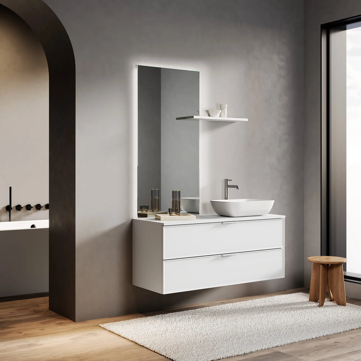 MINSK 1 50 cm Aufsatzwaschbecken