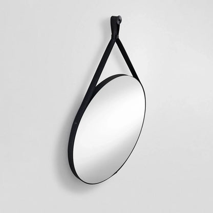 Specchio con laccio in similpelle BRAME