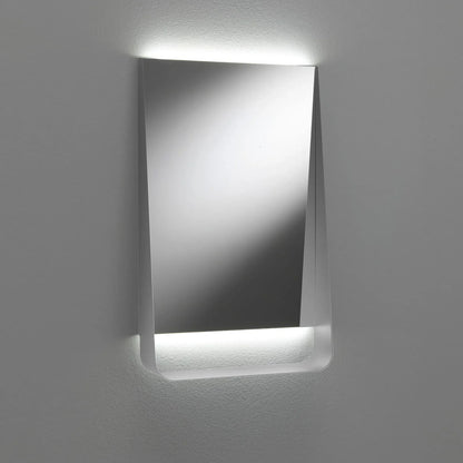 Specchio con mensola e led WING50