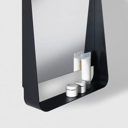 Specchio con mensola e led WING50