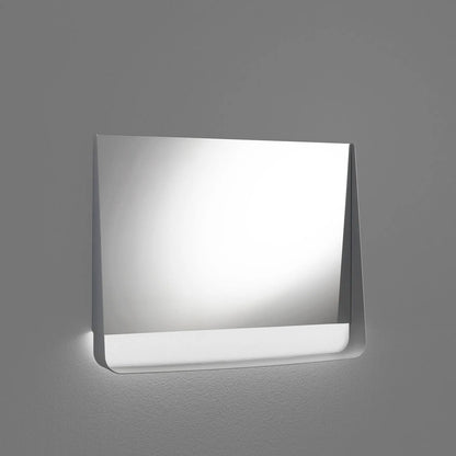 Specchio con mensola e led WING90