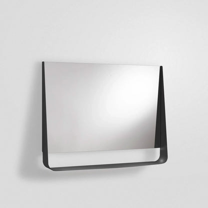 Specchio con mensola e led WING90