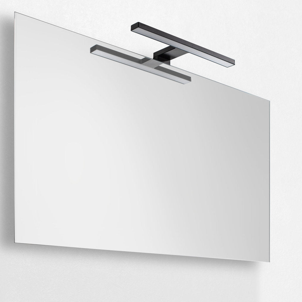 LED-Spiegelleuchte SCHWARZ