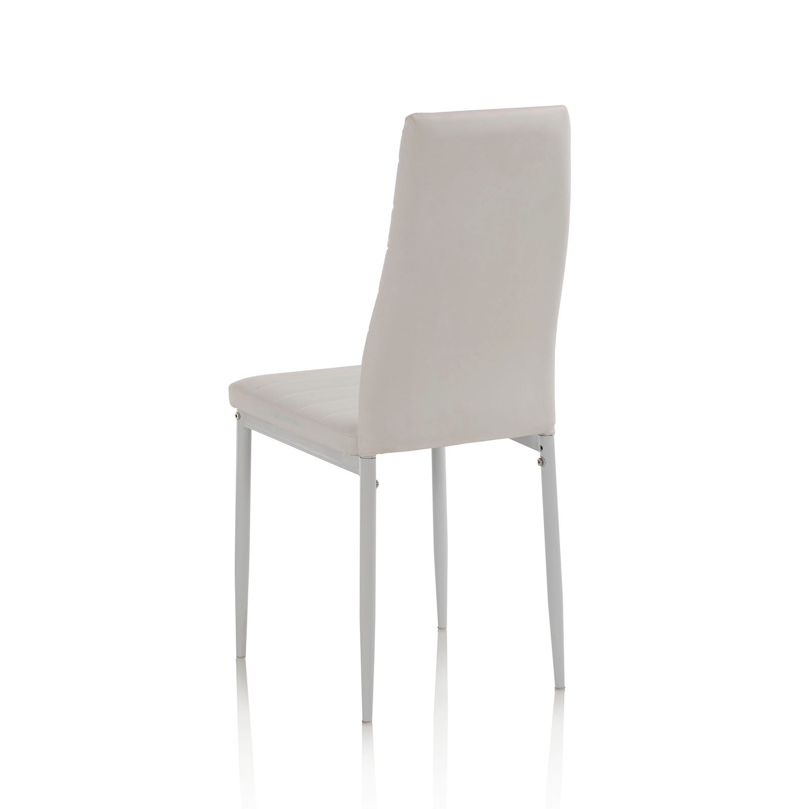 Set of 4 CAROLINA White Chairs