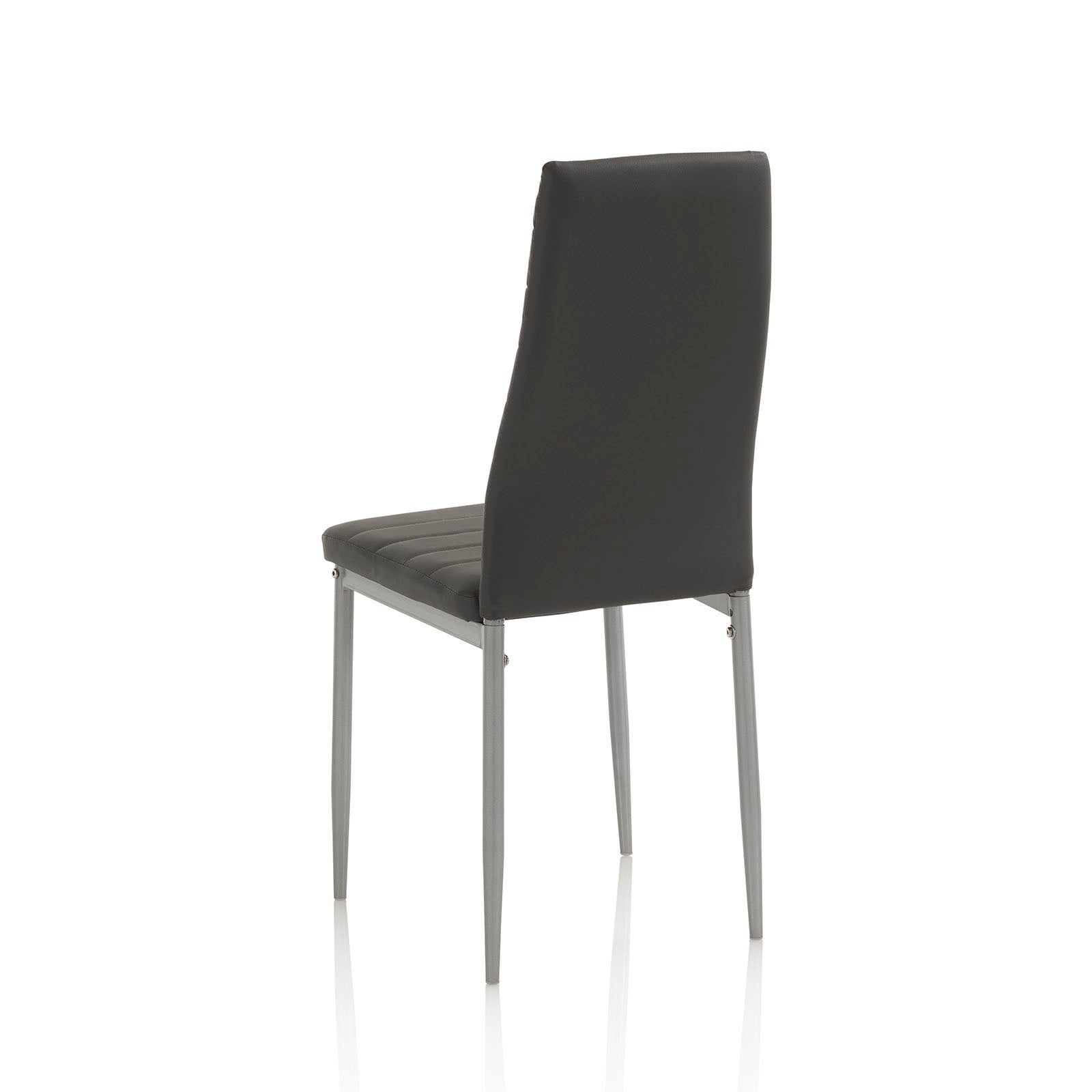 Set 4 Sedie CAROLINA Grigio