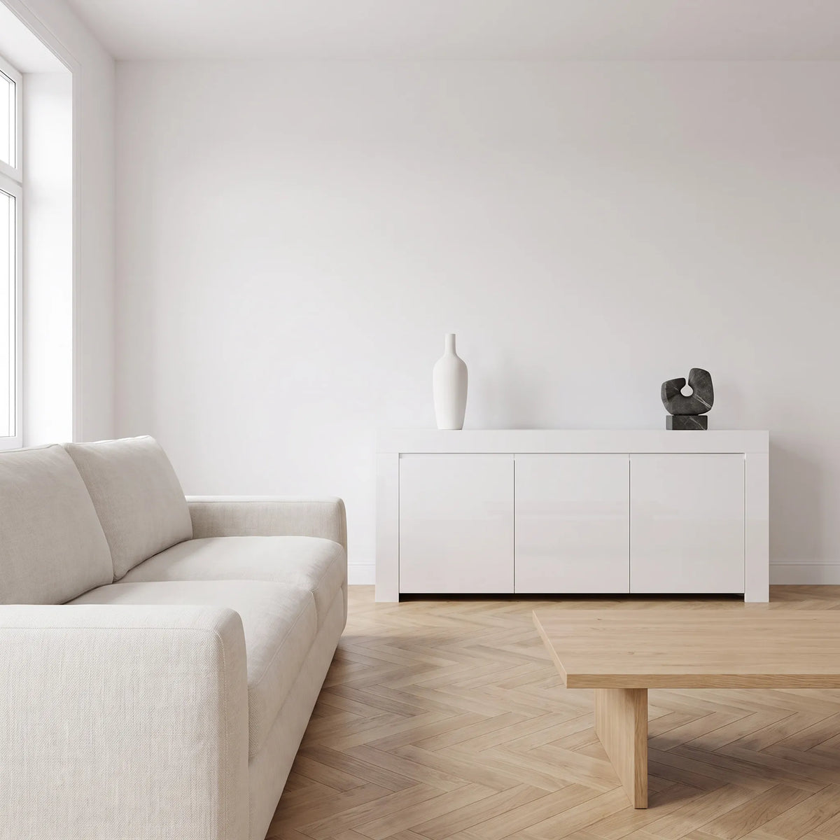 White AMBER buffet