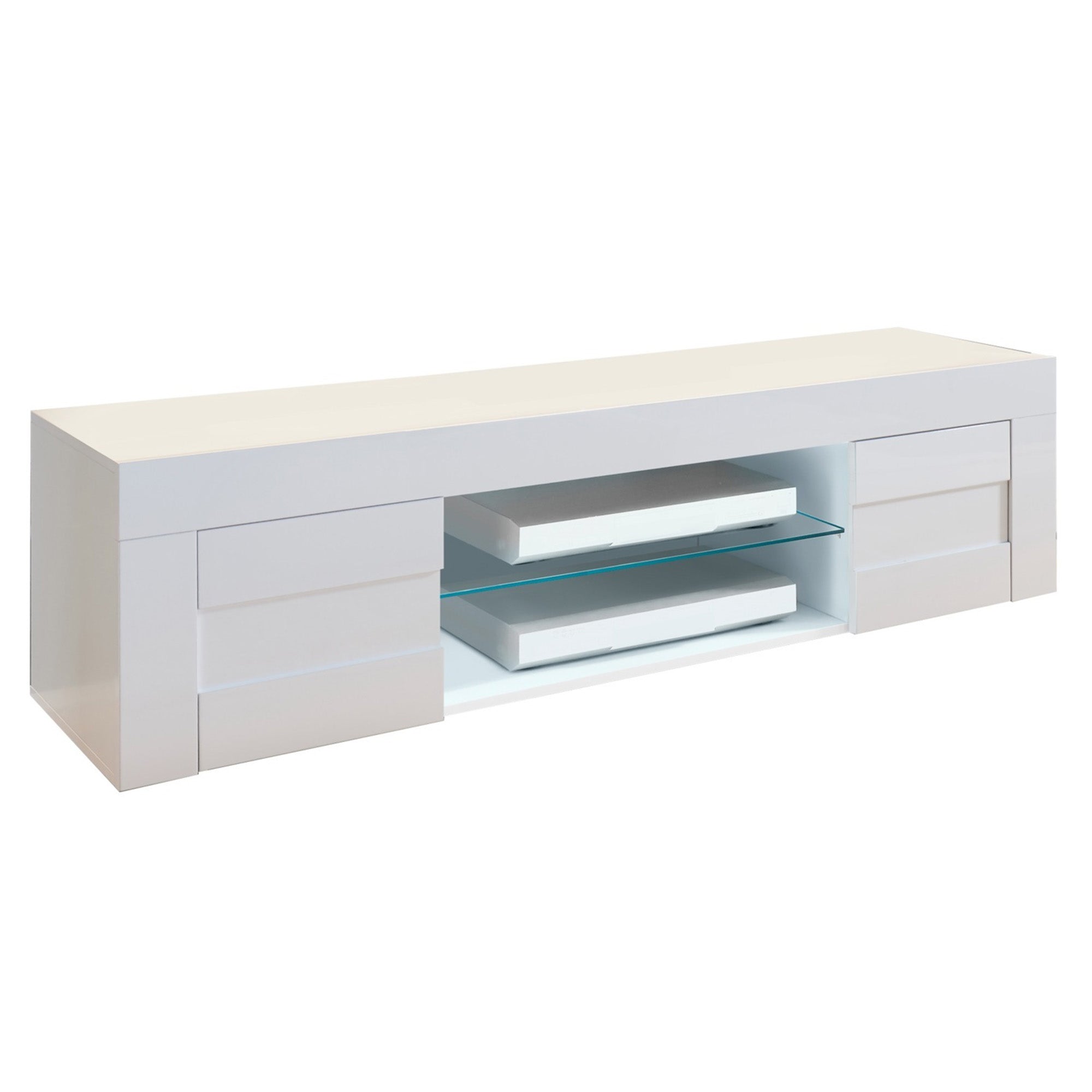 Porta TV BUILD | Bianco