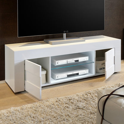 Porta TV BUILD | Bianco