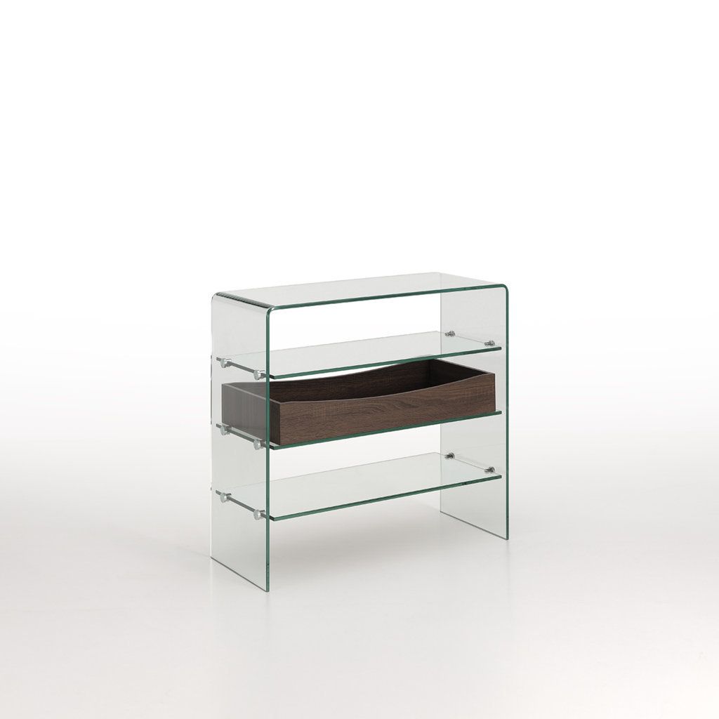 Console w/drawer YANGON walnut