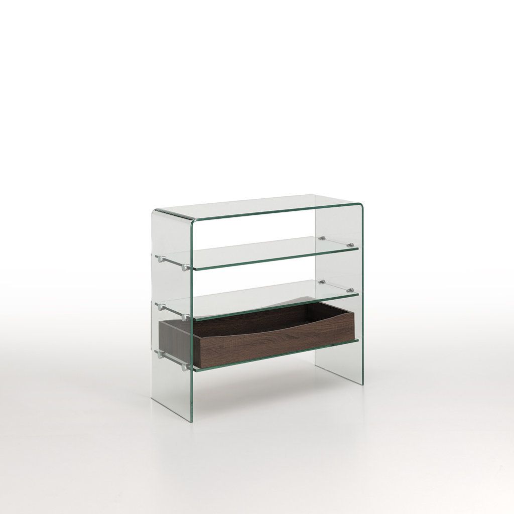 Console w/drawer YANGON walnut