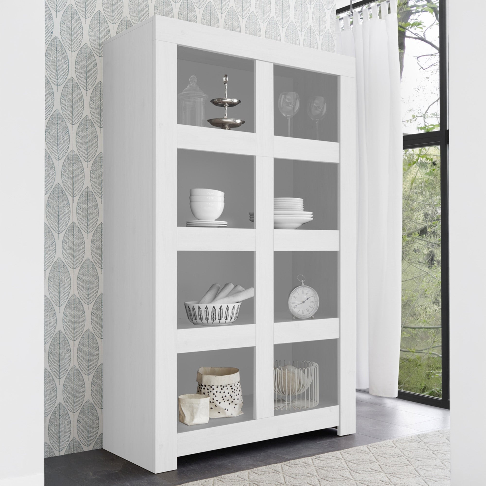 Credenza/Libreria PANAMA | Bianco