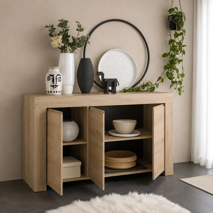 PANAMA dark oak buffet
