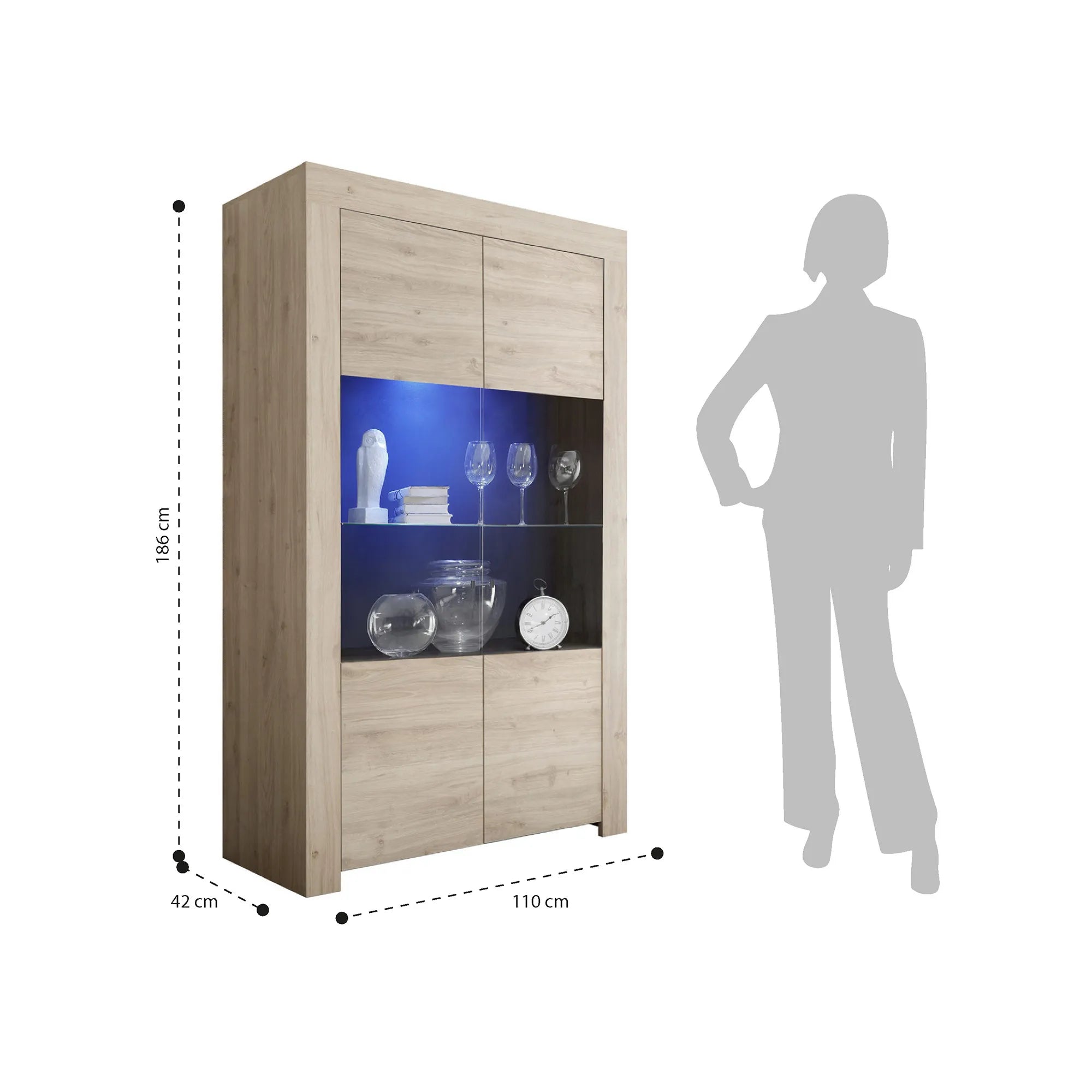 Credenza/Vetrina PANAMA