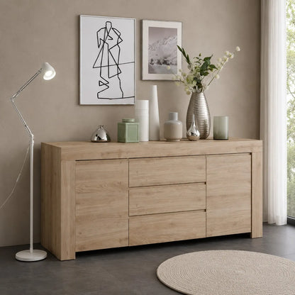 PANAMA dark oak buffet