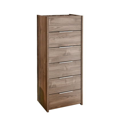 Settimino 6 cassetti DURBAN | Noce scuro