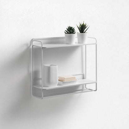 LOTO White Wall Shelf/Shelving Unit
