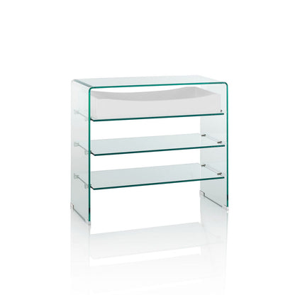 Console w/drawer YANGON white